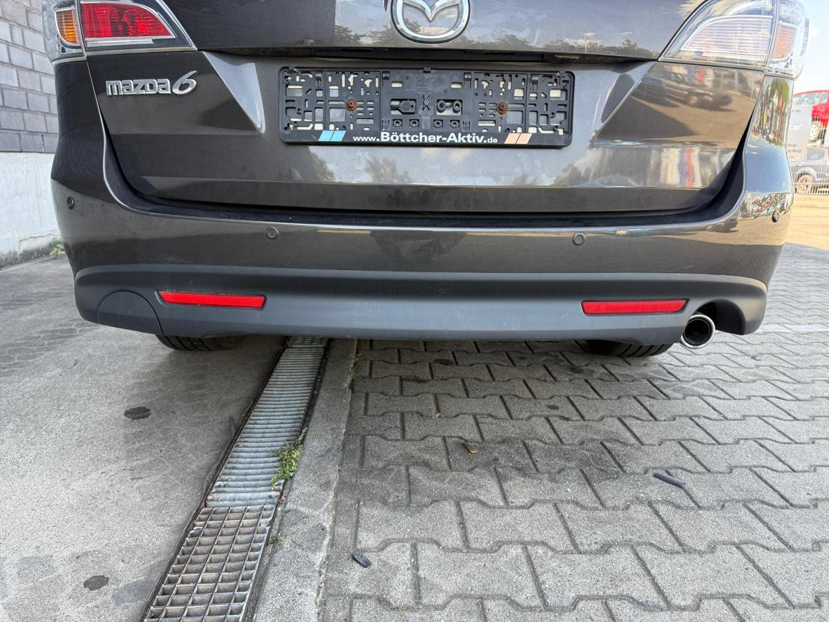 Mazda 6 GH original Stoßstange Stoßfänger hinten Kombi 39Y Midnight Bronze Mica BJ12